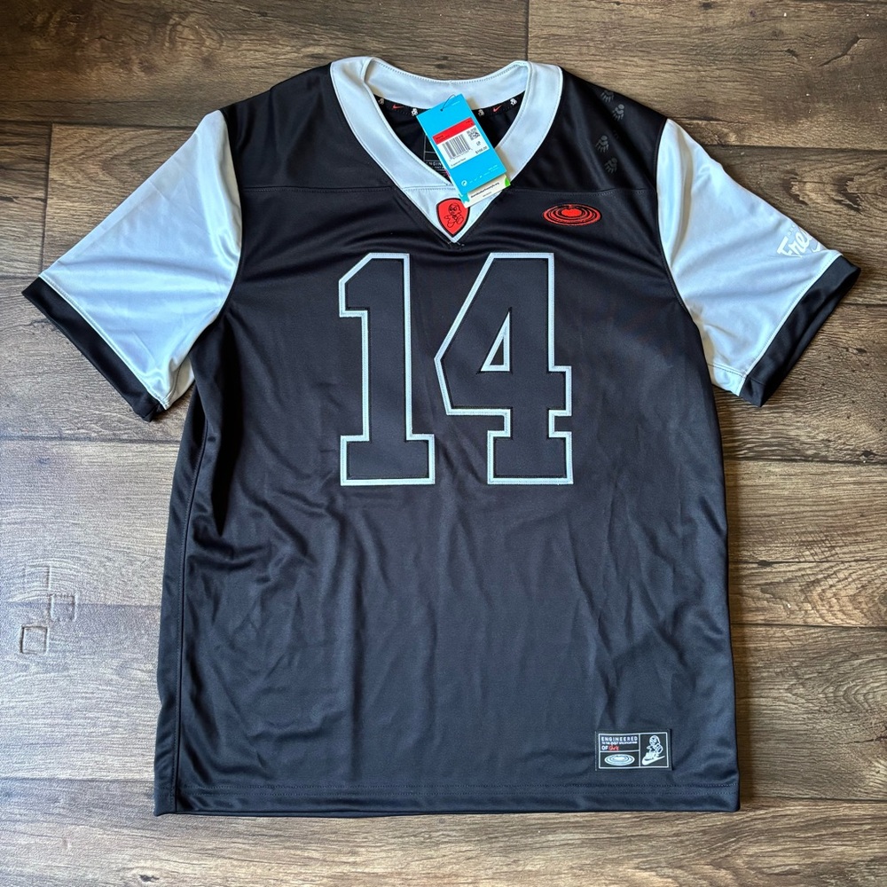 Nike x Doernbecher Game Freestyle "Chris" Football Jersey Black Size Large NEW